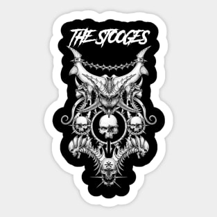 THE STOOGES BAND MERCHANDISE Sticker